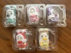 【新品未開封】シルバニア　赤ちゃんカラフルウサギコスチューム　コンプリートセット