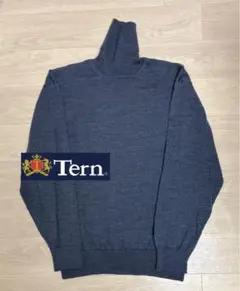 Tern GREAT BRITAIN ウール100％ タートルネックニット