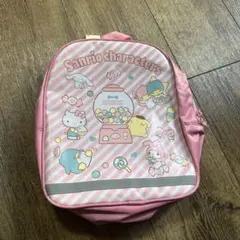 新品 未使用 サンリオ キャラクターズ リュック 女の子