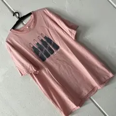 Soda Splash 인쇄 티셔츠 오렌지 핑크 LL