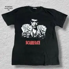 スカーフェイスムービーTシャツアルパチーノ90sブラックvintage古着