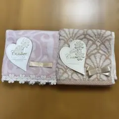 花柄レースハンカチ2枚セット