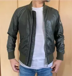 鉄板　大人のアウター　MA−1 着心地抜群　迷彩　リバーシブル