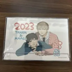 高良くんと天城くん ヴィレヴァンコラボ卓上カレンダー2023 高良瞬 天城太一