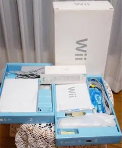 Nintendo Wii RVL-S-WD ソフト付きのサムネイル