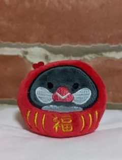 【美品】さくらとぶんた　さくらだるま　マグネット　縁起物　文鳥　フレンズヒル