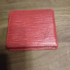 Louis Vuitton エピレザー コインケース 赤