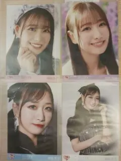 =LOVEイコラブ絶対アイドル辞めないで初回盤ABCD生写真4種4枚 瀧脇笙古