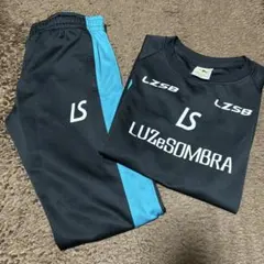 Luz e Sombra トレーニングウェア 黒/青