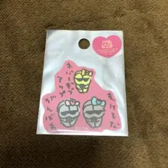 まじかるちいかわ　スマホに貼れるサイズのプチステッカー　鎧さんたち