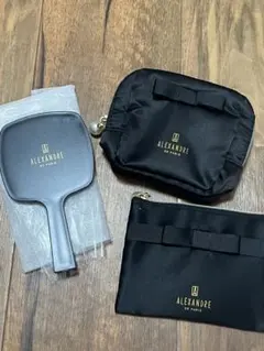 アレキサンドル　ドゥ　パリ　乙女の身だしなみ3点セット　ポーチ　ミラー