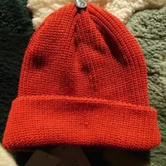 GLOBAL WORK オレンジニット帽 フリーサイズ