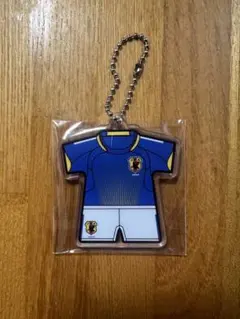 サッカー日本代表 ユニフォーム型 アクリルキーホルダー 2008-2009