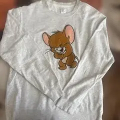トムとジェリー ジェリー 刺繍スウェット　グラニフ