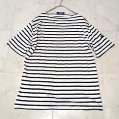 SAINT JAMES ボートネック ボーダー柄 半袖 カットソー 40のサムネイル