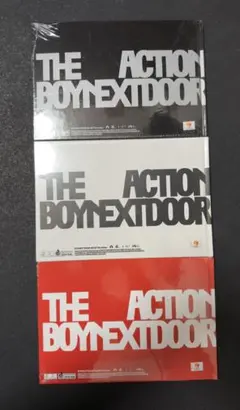 BOYNEXTDOOR アルバム THE ACTION 3形態セット 新品未開封