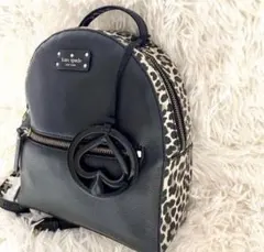 Kate Spade New York レザーリュック おまけチャーム付