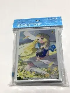 【未開封】リーリエ&コスモッグ　デッキシールド 64枚入り