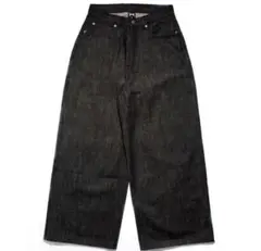 極美品】FTC EMB BAGGY FIT デニム ブラック - メルカリ