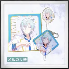 新品♡ あんスタ 巽 スタフォニ 3rd カラ鉄 マドラー 色紙 ストラップ