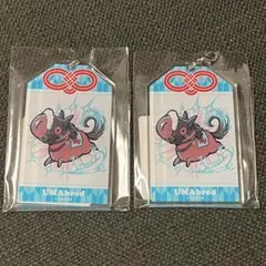 UMAbred DMMスクラッチ アーモンドアイ お守り風アクリルチャーム