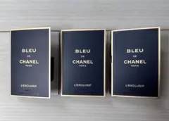本日発送CHANEL BLEU DE CHANEL パルファム サンプル 10枚 - メルカリ