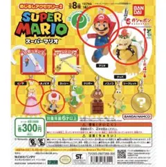 【新品・未開封】スーパーマリオ めじるしアクセサリー2 (４点)