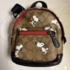 COACH×PEANUTS コーチ スヌーピー シグネチャー ミニバックパックのサムネイル