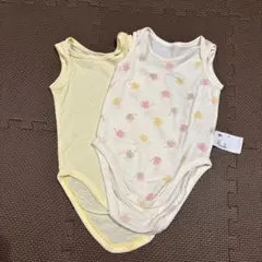 UNIQLOタンクトップメッシュベビー肌着 2枚セット　70cm