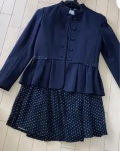 バーバーリー ノバチェック 卒業式 ワンピース ジャケット 美品 セット 150 バーバーリー ノバチェック 卒業式 ワンピース ジャケット 美品