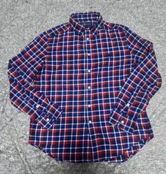 Ralph Lauren チェック柄長袖シャツ M (10-12)