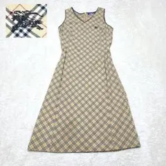 希少 BURBERRY バーバリー ノバチェック ワンピース シャドーホース