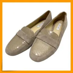 【美品】　コールハーン　(22) 　パンプス　アーモンドトゥ　レザー　スエード