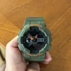 G-SHOCK メンズ レディース オリーブグリーン アーミー 電池切れのサムネイル