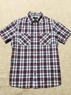 Armani Jeans 半袖チェックシャツ Sサイズのサムネイル