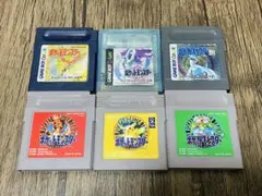 起動OK ゲームボーイ　ポケモンセット　金　銀　クリスタル　赤　緑　黄ピカチュウ