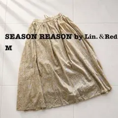 SEASON REASON by Lin.＆Red 花柄ギャザースカート