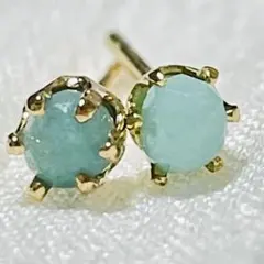 アマゾナイト　　天然石　ピアス　オーダーページ　4点〖2セット〗　まとめ売り