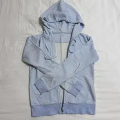 UNIQLO パーカー　ブルー