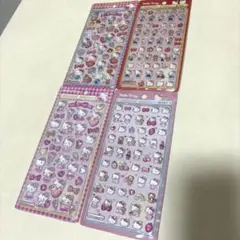 正規品★ボンボンドロップシール　キティ4種