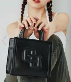 即購入⭕️ GYDA 2WAY チェーンショルダーミニスクエアバッグ　カバン