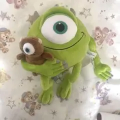 タグ付 新品 マイクワゾウスキ ぬいぐるみ モンスターズインク リトルマイキー