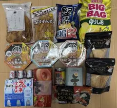お菓子 カップ麺 飲料 食品 缶詰 詰め合わせ まとめ売りのサムネイル