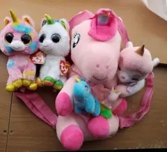 ユニコーン　ぬいぐるみ　セット