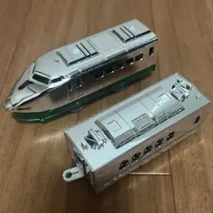 トミカ プラレール★プラレール博限定 銀メッキ 車両 新幹線 中間 後尾