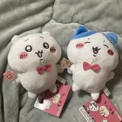 ちいかわ、ハチワレ　ラッコと一緒ぬいぐるみ