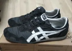 オニツカタイガー セラーノ　スニーカー シューズ　靴　ブラック　26.5cm