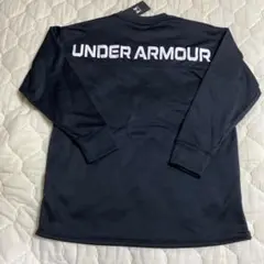 UNDER ARMOUR ブラック ロングスリーブ L（裏起毛）