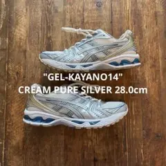 SALE✨asics GEL-KAYANO14 CREAM PURESILVERのサムネイル
