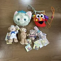 ディズニーストア ユニベア バッジつきキーチェーン スコーン&ラスク
